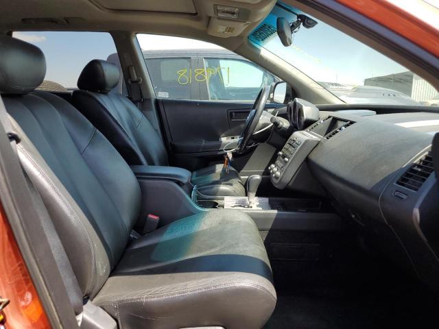Photo 5 from auction – 2003 NISSAN MURANO SL with VIN JN8AZ08W53W215480