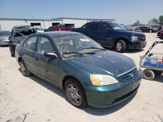 HONDA CIVIC LX 2002 with VIN JHMES16572S004528 - Photo from auction