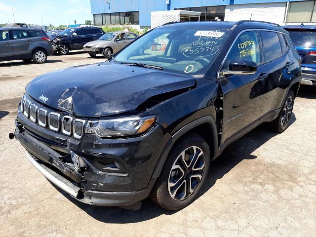 Photo 2 from auction – 2022 JEEP COMPASS LI with VIN 3C4NJDCB1NT106894