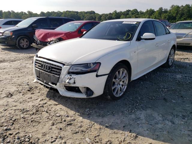 Photo 2 from auction – 2012 AUDI A4 PREMIUM with VIN WAUFFAFL9CA117832