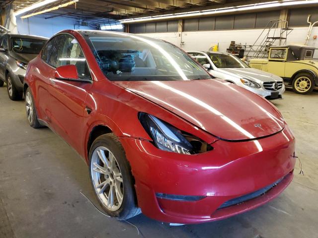 TESLA MODEL Y 2021 with VIN 5YJYGDEE4MF250388 - Photo from auction