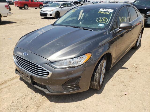 Photo 2 from auction – 2019 FORD FUSION SE with VIN 3FA6P0HD8KR169642