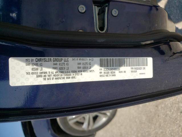 Photo 10 from auction – 2013 DODGE CHARGER SX with VIN 2C3CDXJG0DH686326