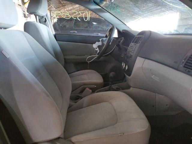 Photo 5 from auction – 2008 KIA SPECTRA EX with VIN KNAFE122785556625