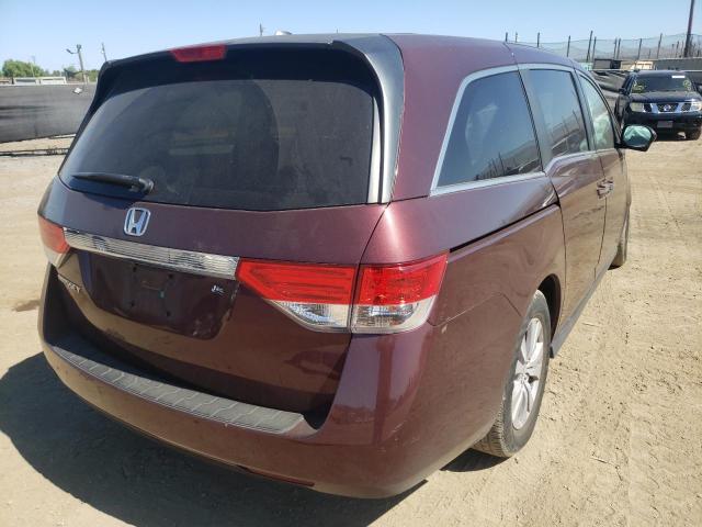 Photo 4 from auction – 2017 HONDA ODYSSEY EX with VIN 5FNRL5H68HB026556