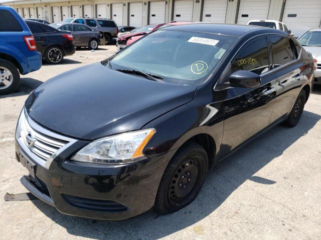 Photo 2 from auction – 2015 NISSAN SENTRA S with VIN 3N1AB7AP8FL661891