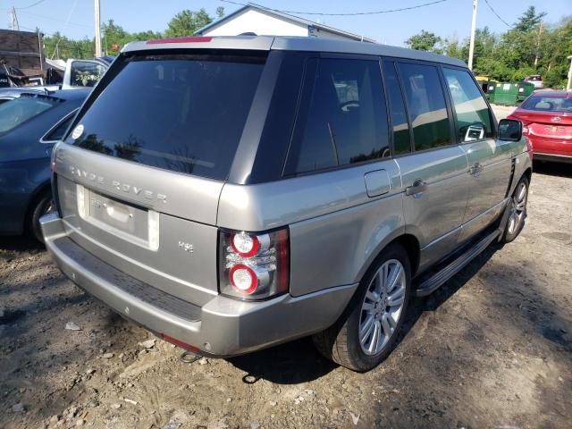 Photo 4 from auction – 2011 LAND ROVER RANGE ROVE with VIN SALMF1D4XBA355718