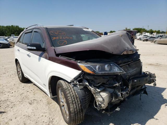 KIA SORENTO 2013 with VIN 5XYKWDA22DG322654 - Photo from auction