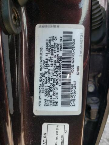 Photo 10 from auction – 2003 TOYOTA CAMRY LE with VIN 4T1BE32KX3U650960