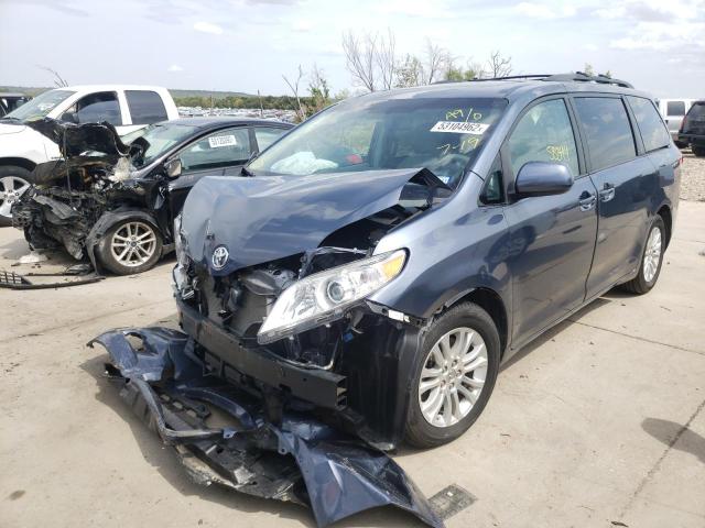 Photo 2 from auction – 2014 TOYOTA SIENNA XLE with VIN 5TDYK3DC2ES427798