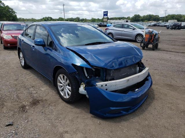 HONDA CIVIC EXL 2012 with VIN 2HGFB2F9XCH567629 - Photo from auction