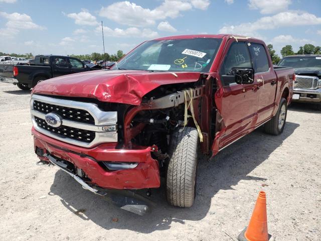 Photo 2 from auction – 2021 FORD F150 SUPER with VIN 1FTFW1ED2MFC61904