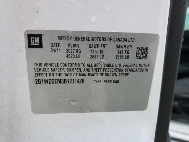 Photo 10 from auction – 2011 CHEVROLET IMPALA POL with VIN 2G1WD5EM3B1211426