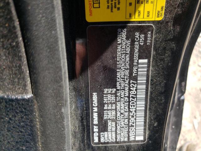 Photo 10 from auction – 2014 BMW M6 with VIN WBSLZ9C54EDZ78427