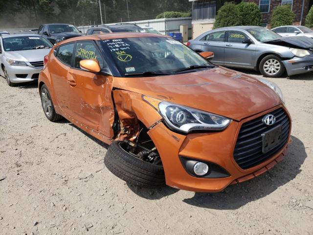 HYUNDAI VELOSTER T 2014 with VIN KMHTC6AE5EU200532 - Photo from auction