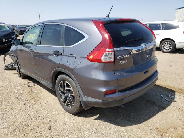 Photo 3 from auction – 2016 HONDA CR-V SE with VIN 2HKRM4H41GH626177