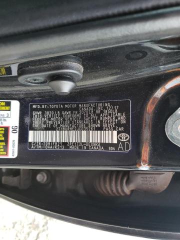 Photo 10 from auction – 2018 TOYOTA COROLLA L with VIN 2T1BURHE2JC035261