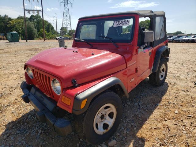 Photo 2 from auction – 2000 JEEP WRANGLER with VIN 1J4FA29PXYP709213