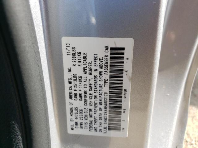 Photo 10 from auction – 2014 HONDA ACCORD EXL with VIN 1HGCT2B88EA003170