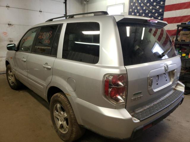 Photo 3 from auction – 2007 HONDA PILOT EXL with VIN 2HKYF18667H514092