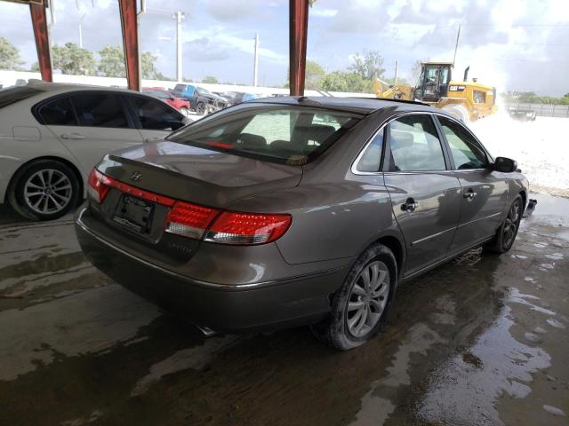 Photo 4 from auction – 2008 HYUNDAI AZERA SE with VIN KMHFC46F08A318903