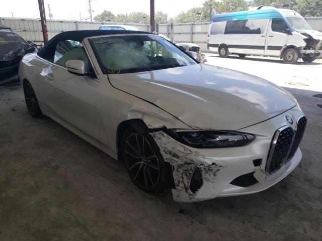 BMW 430I 2022 with VIN WBA23AT0XNCH99146 - Photo from auction