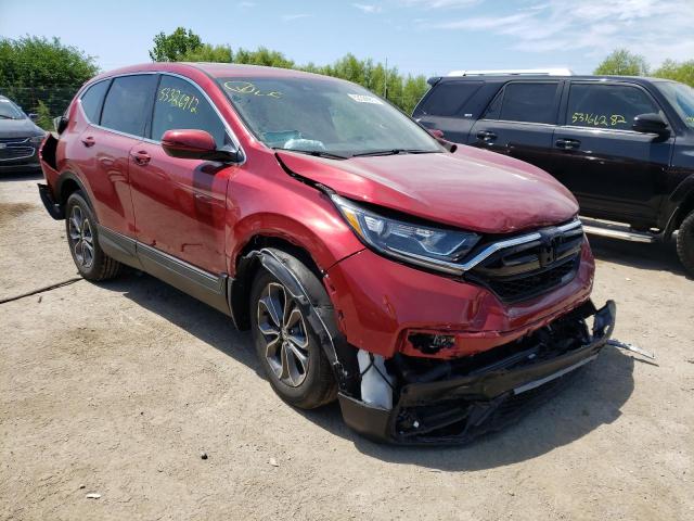 HONDA CR-V EXL 2022 with VIN 7FARW2H87NE032565 - Photo from auction