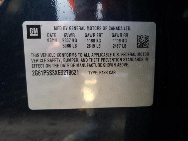 Photo 10 from auction – 2014 CADILLAC XTS PREMIU with VIN 2G61P5S3XE9278621