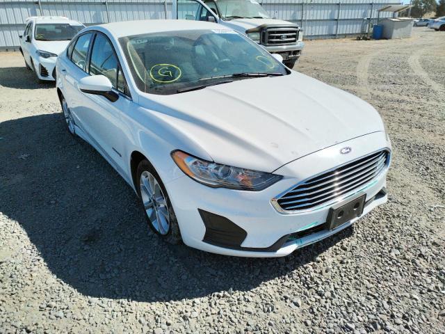 FORD FUSION SE 2019 with VIN 3FA6P0LU3KR104544 - Photo from auction