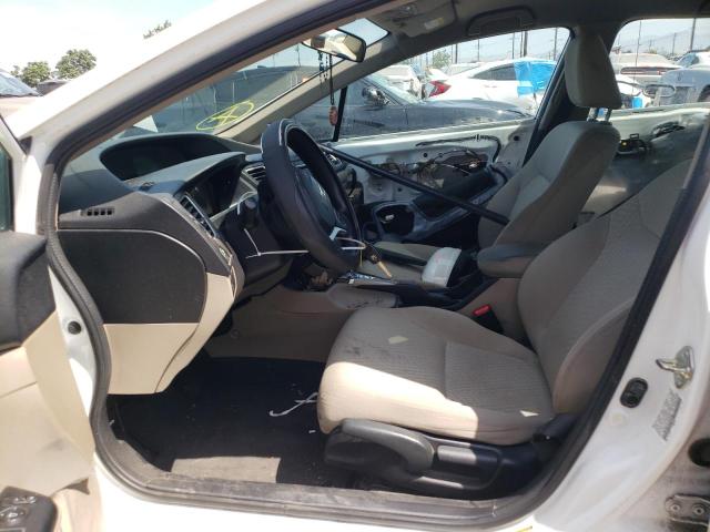 Photo 5 from auction – 2015 HONDA CIVIC LX with VIN 19XFB2F54FE218722