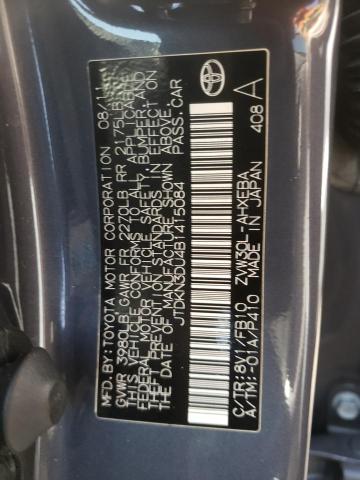 Photo 10 from auction – 2011 TOYOTA PRIUS with VIN JTDKN3DU4B1415084