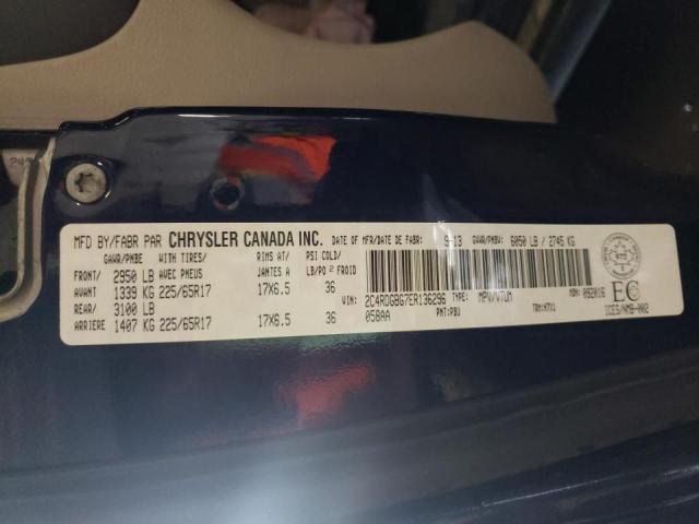 Photo 10 from auction – 2014 DODGE GRAND CARA with VIN 2C4RDGBG7ER136296