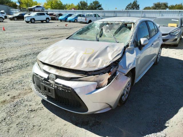 Photo 2 from auction – 2022 TOYOTA COROLLA LE with VIN 5YFEPMAE0NP282060