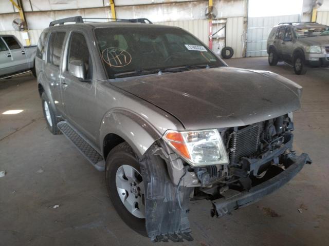 NISSAN PATHFINDER 2005 with VIN 5N1AR18WX5C723056 - Photo from auction