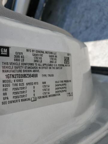 Photo 10 from auction – 2011 GMC SIERRA K15 with VIN 1GTN2TE09BZ364698