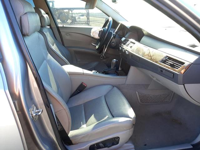 Photo 5 from auction – 2007 BMW 530 I with VIN WBANE73537CM45992