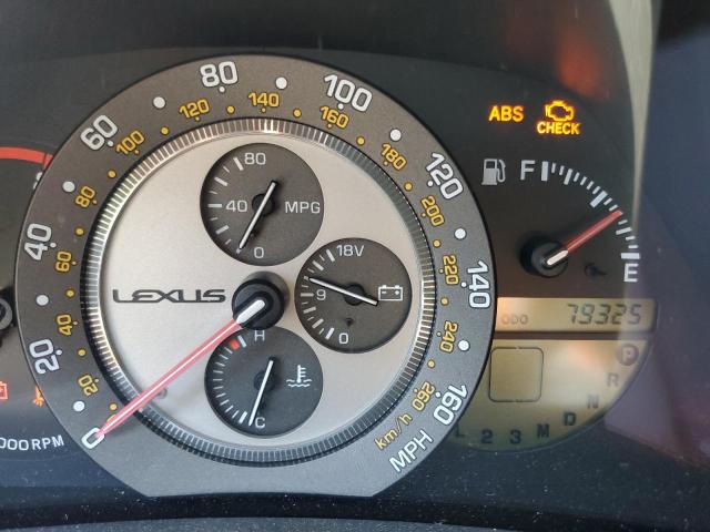Photo 8 from auction – 2001 LEXUS IS 300 with VIN JTHBD182X10012827