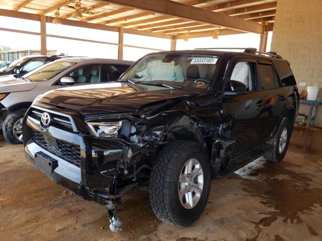 Photo 2 from auction – 2020 TOYOTA 4RUNNER SR with VIN JTEBU5JRXL5792779