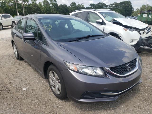 HONDA CIVIC LX 2015 with VIN 19XFB2F53FE245507 - Photo from auction