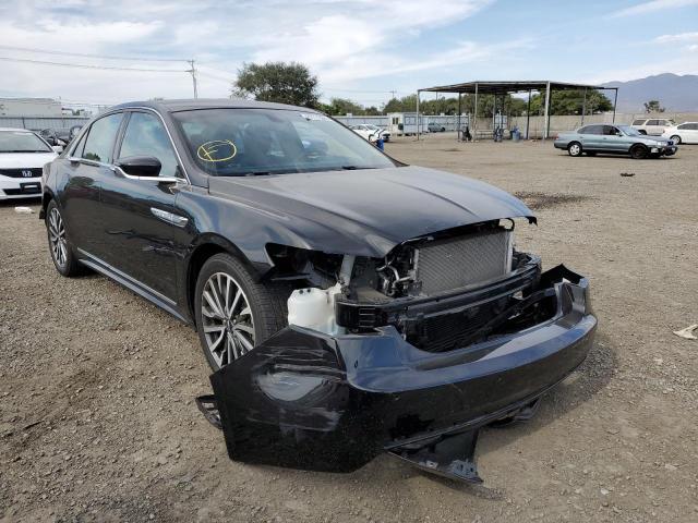 LINCOLN CONTINENTA 2018 with VIN 1LN6L9SK5J5617298 - Photo from auction