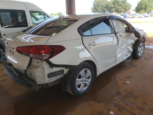Photo 4 from auction – 2017 KIA FORTE LX with VIN 3KPFK4A79HE157777