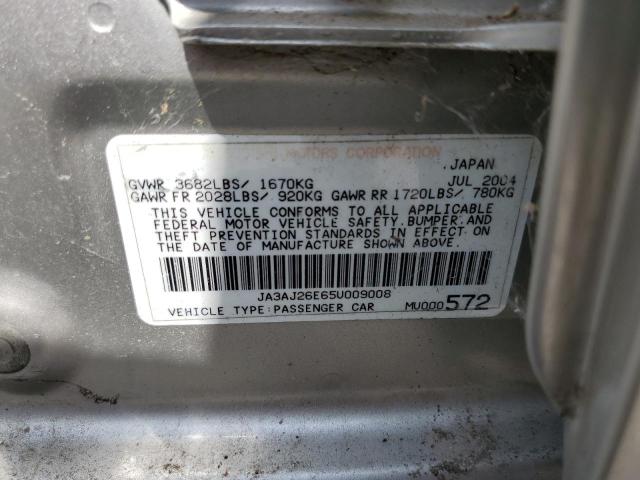 Photo 10 from auction – 2005 MITSUBISHI LANCER ES with VIN JA3AJ26E65U009008