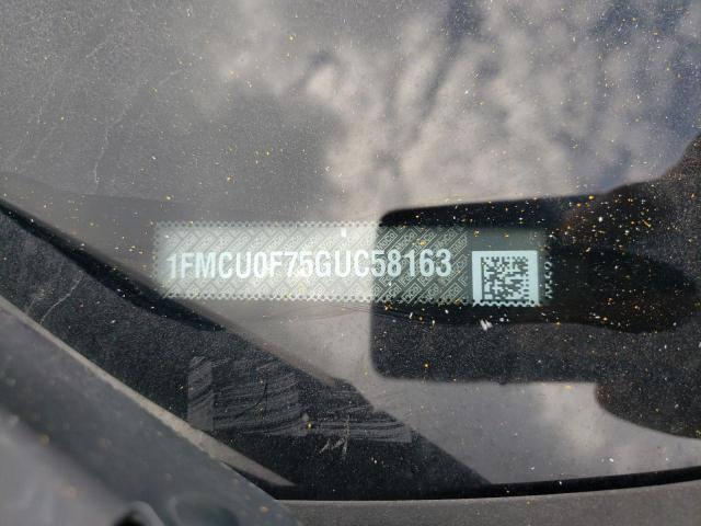 Photo 10 from auction – 2016 FORD ESCAPE S with VIN 1FMCU0F75GUC58163