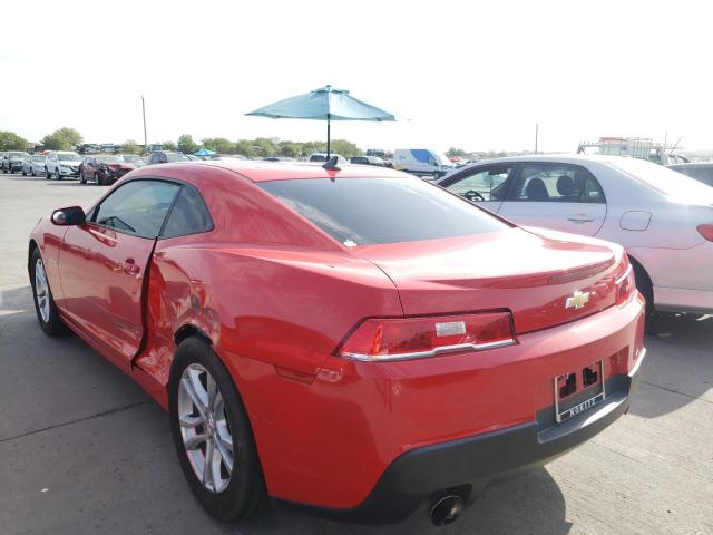 Photo 3 from auction – 2015 CHEVROLET CAMARO LS with VIN 2G1FB1E33F9300524