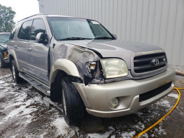 TOYOTA SEQUOIA 2002 with VIN 5TDZT34A92S127963 - Photo from auction