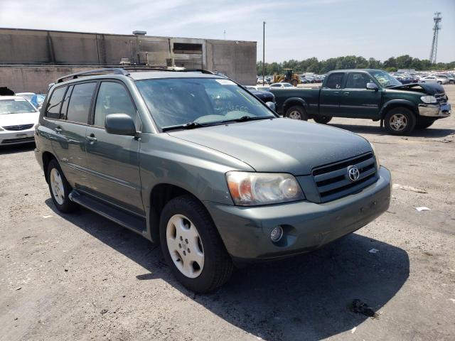 TOYOTA HIGHLANDER 2006 with VIN JTEEP21A660177239 - Photo from auction