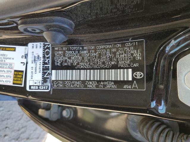 Photo 10 from auction – 2011 TOYOTA PRIUS with VIN JTDKN3DU1B0295427