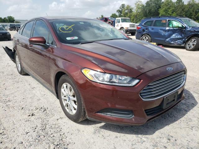 Photo 1 from auction – 2015 FORD FUSION S with VIN 3FA6P0G72FR263632