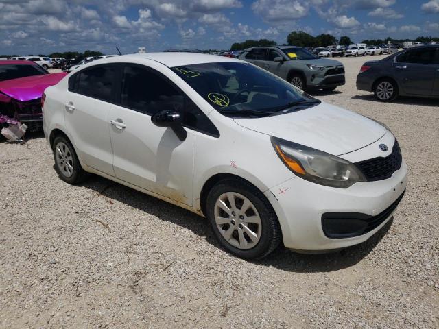 KIA RIO LX 2014 with VIN KNADM4A37E6371017 - Photo from auction