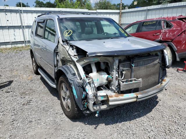 HONDA PILOT EXLN 2011 with VIN 5FNYF4H72BB074504 - Photo from auction